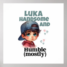 Poster Bonito Bonito E Humilde