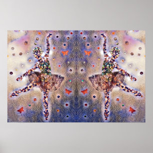 Poster Bonito Dançarino Roxo Roxo