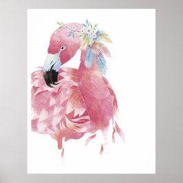 Poster Bonito Flamingo Art