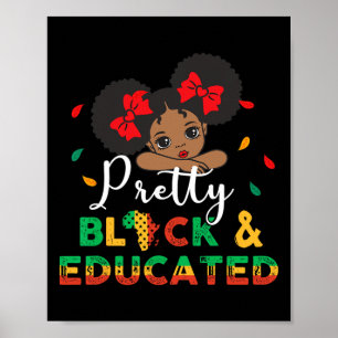 Poster Bonito Negro E Educado Eu Sou O Forte Africano