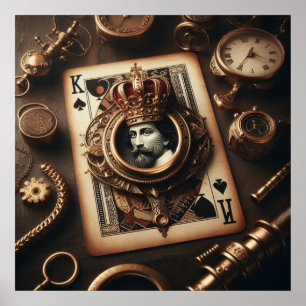 Poster Bonito Rei dos Espadas, Novo Amigo do Amor