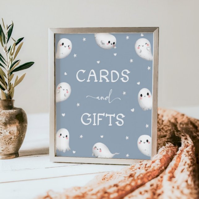 Poster Bonito Sinal De Um Cartões De Halloween E Presente (Criador carregado)