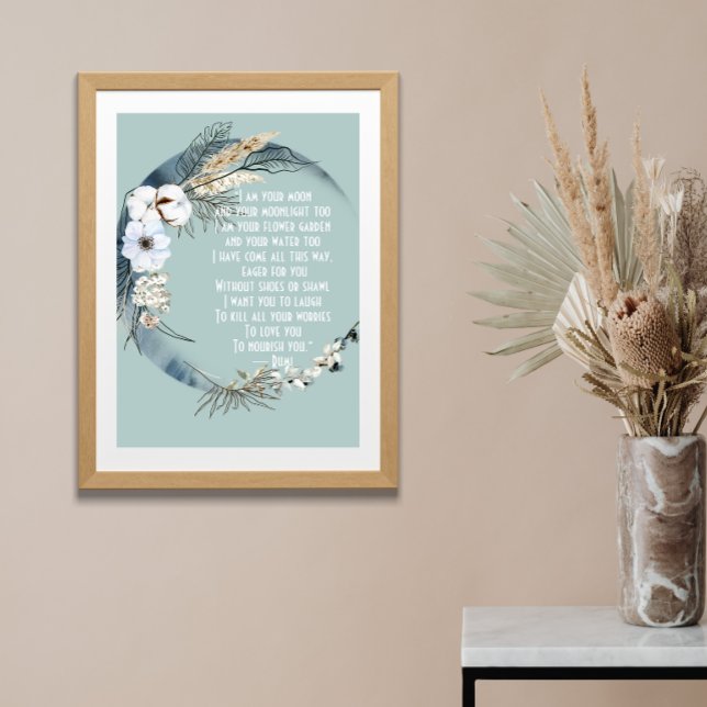 Poster Bonito Sou Sua Lua Rumi (Criador carregado)