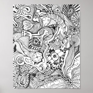 Poster Bonito Wook Girl