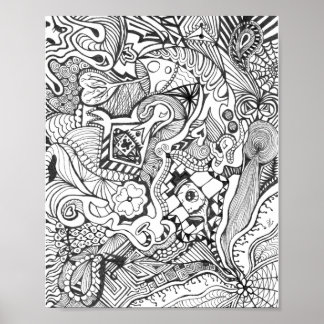 Poster Bonito Wook Girl