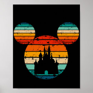 Poster Bonitos presentes para crianças da família de rato