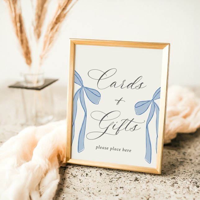 Poster Bonjour Bébé Blue Paris Eiffel Torre Cartões e pre (Criador carregado)