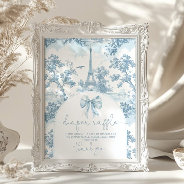 Poster Bonjour bebe Toile de Jouy Fralda sorteio (Criador carregado)