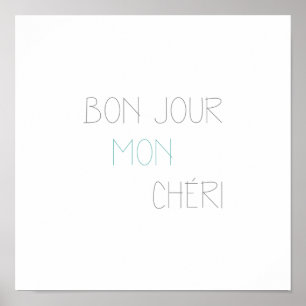 Poster Bonjour Mon Cheri II