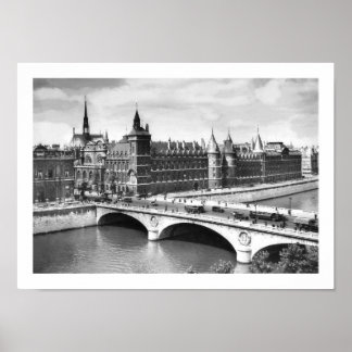 Poster Bonjour Paris