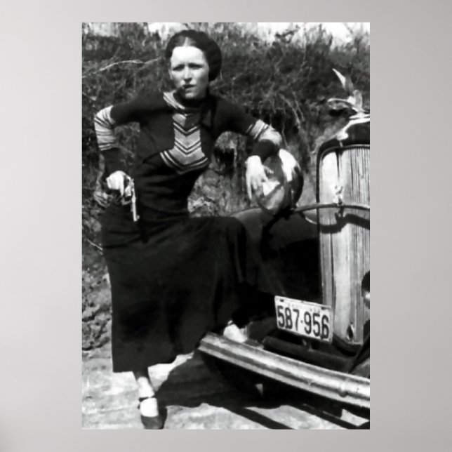 PÓSTER BONNIE PARKER (Frente)