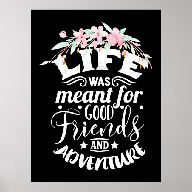 Poster Bons Amigos E Aventura (Frente)