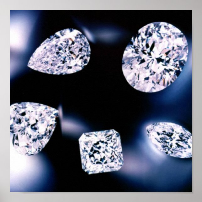 Póster Bons Diamantes (Frente)