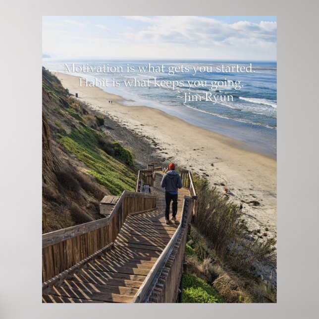 Poster Bons Hábitos (Frente)