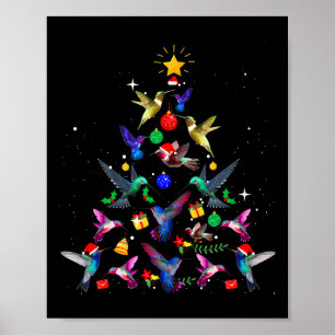 Poster Bons presentes na árvore de natal do Hummingbird