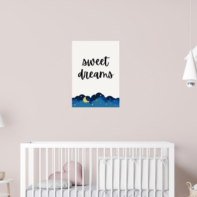 Poster Bons sonhos (Berçário 2)