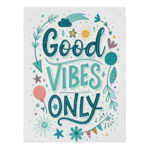 Bons Vibes Apenas - Inspirati Colorido