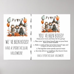 Poster Boo Crew Surprise - Um Jogo De Halloween
