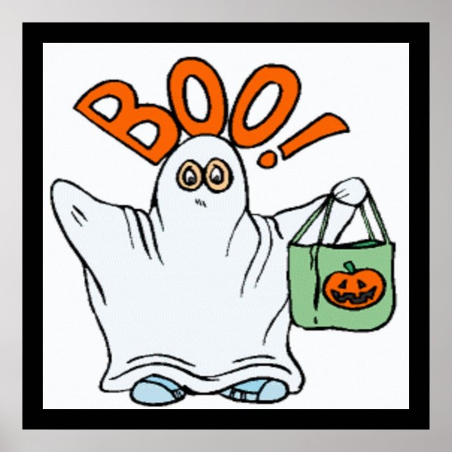 POSTER BOO! FANTASMA (Frente)