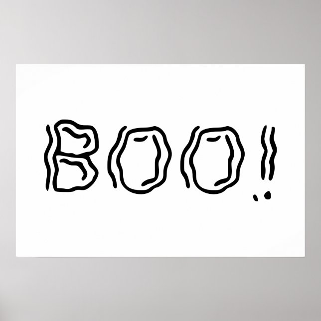Poster Boo Fantástico! (Frente)