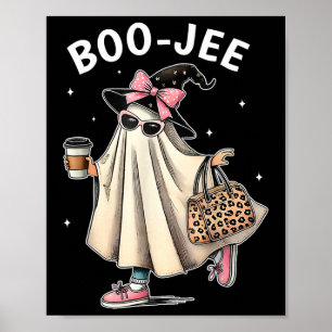 Poster Boo-jee Costume Ghost Spooky Season Cute Halloween