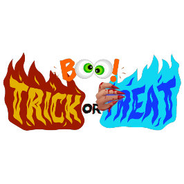 Poster Boo- ou Travessuras ou Gostosuras