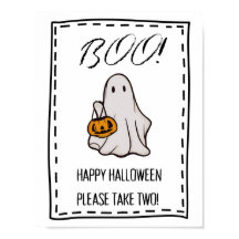 Boo! Trick ou Treine o Sinal de Doces Por Favor To