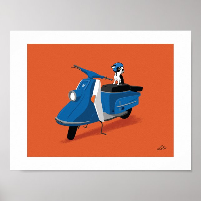 Poster Boogie em Heinkel (Frente)