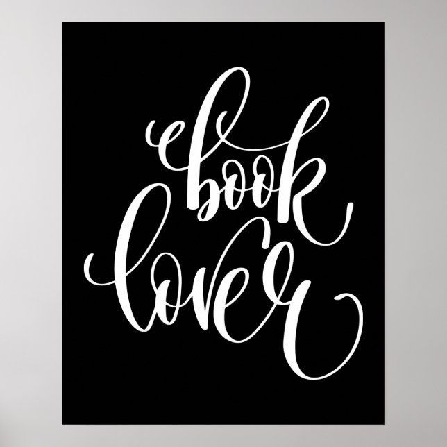 Poster Book Lover (Frente)