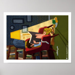 Poster Book lover