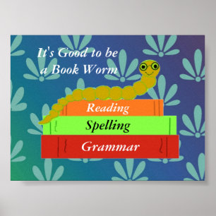 Póster Bookworm