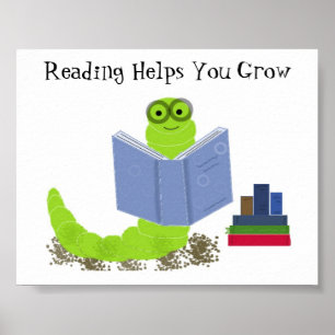 Póster Bookworm