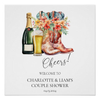 Póster Boots, Bubble e Breve Sinal de Boas-vindas do chá