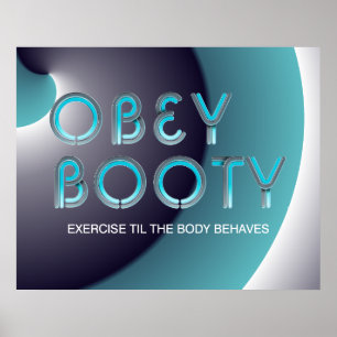 Póster Booty Obey TOP