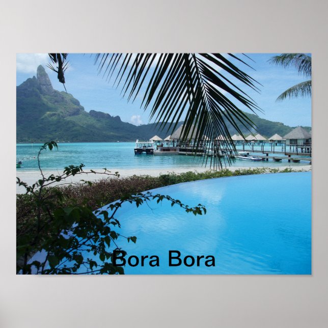 Póster Bora Bora (Frente)
