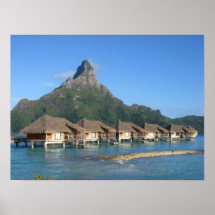 Póster Bora Bora * paraíso do paraíso