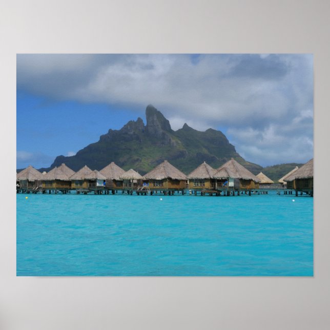 Poster Bora Bora Polinésia Francesa (Frente)