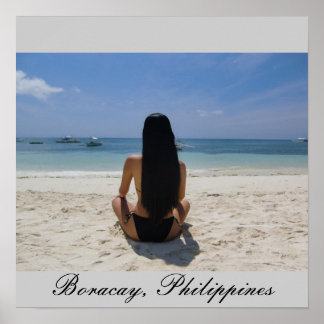 Poster Boracay Beach