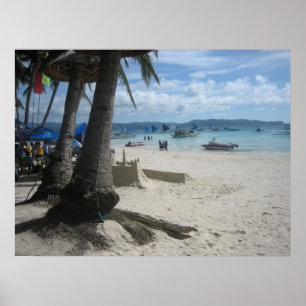 Poster Boracay Beach