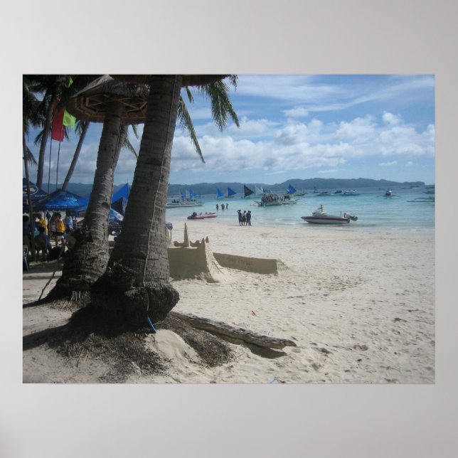 Poster Boracay Beach (Frente)