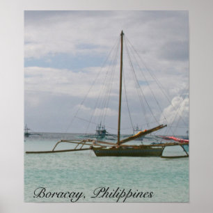 Poster Boracay, Filipinas