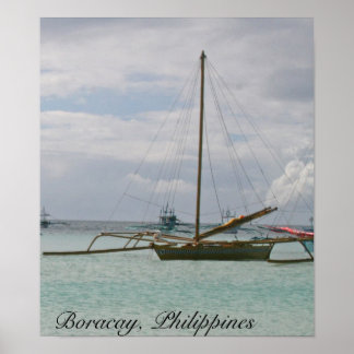 Poster Boracay, Filipinas