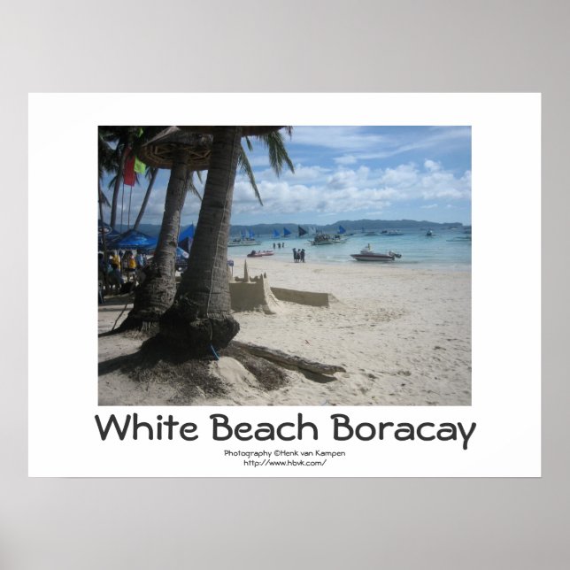 Poster Boracay White Beach (Frente)