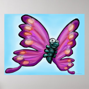Poster Borboleta