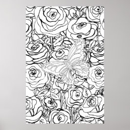 Poster Borboleta