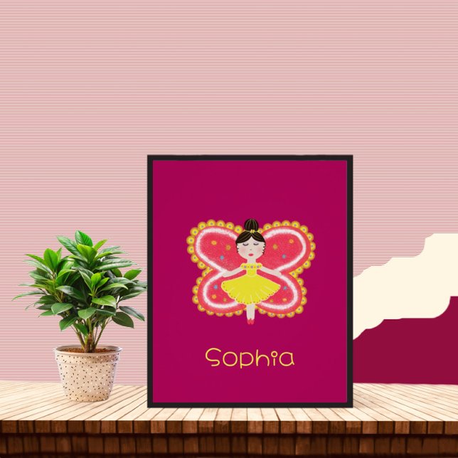 Póster Borboleta (Criador carregado)