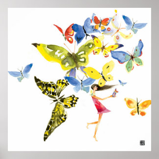 Poster Borboleta