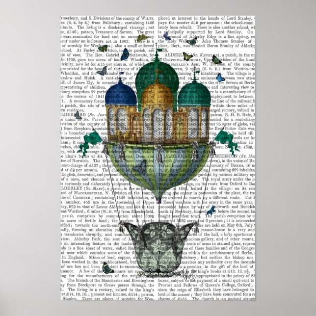 Póster Borboleta (Frente)