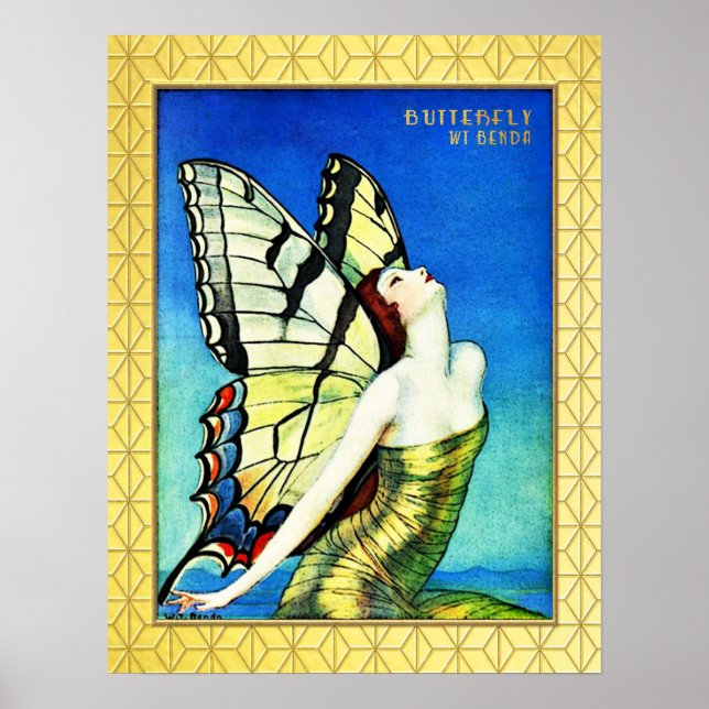 Poster Borboleta 1923 (Frente)