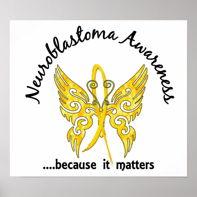 Póster Borboleta 6.1 Neuroblastoma (Frente)